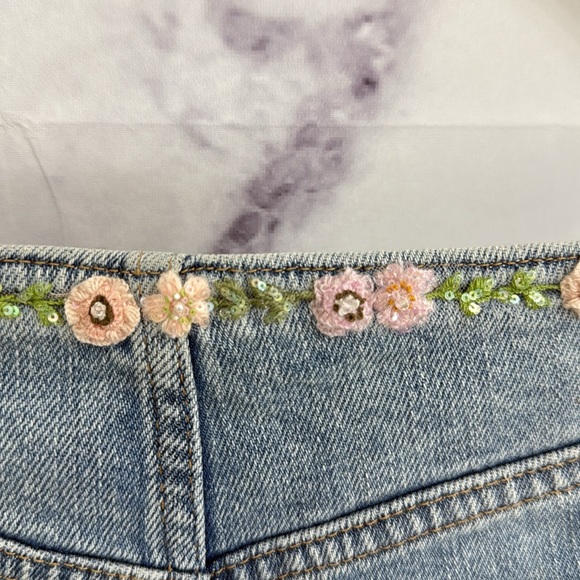 MISS SIXTY Silk Blend Denim Light Blue Flare Jeans W26 - Picture 12 of 16